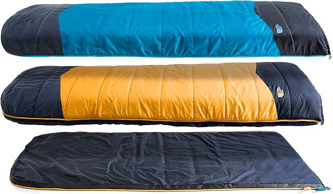 THE NORTH FACE Dolomite One 15F / -9C, 3-in-1 Insulated Camping Sleeping Bag