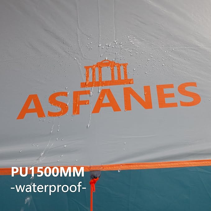 2-12 Person Tents for Camping Waterproof, Backpack Double Layer Tents, Perfect Picnics, Fishing and Backyard Camping