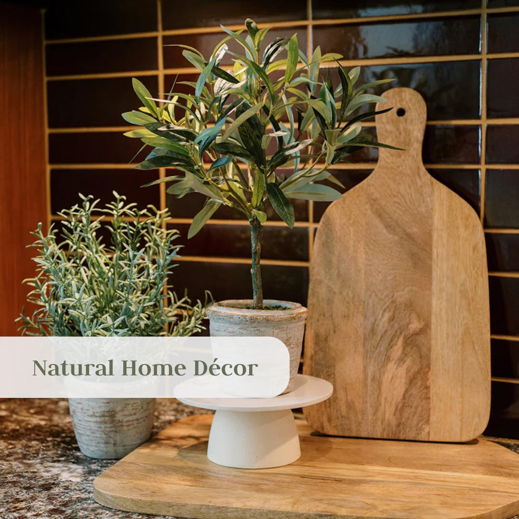 Wood Cutting Board 17x19 Handmade Serving & Chopping Board Paddle with Handle, Premium Home Decor Wooden Cutting Boards for Kitchen Display & Chopping, Light Wood