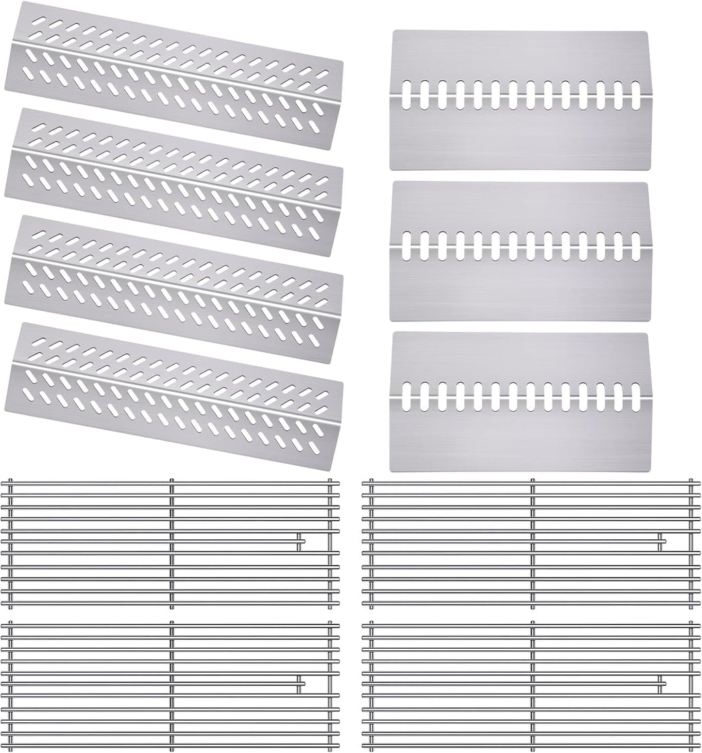 16GA Grill Heat Plates 9MM 16517 Grill Grates for 16631 16520 Bull Grill Replacement Parts, BBQ Bull Angus 4 Burner 47628 47629, Bull Outlaw 26038 26039, Steer Premium 69008, Lonestar 87049