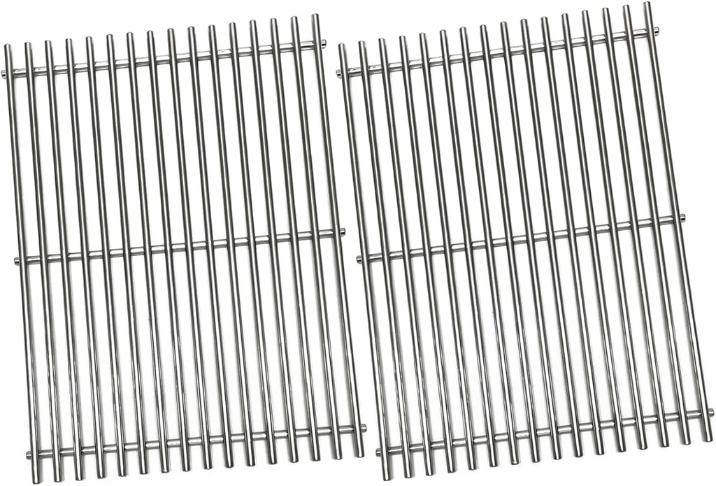 15" Stainless Steel Grid grates Replacement Parts for Weber Spirit E200 S-200 Spirit E-210 Spirit 210 S-210 Spirit 500 Genesis Silver A Gas Grills 7521 7522 7523 65904 65905