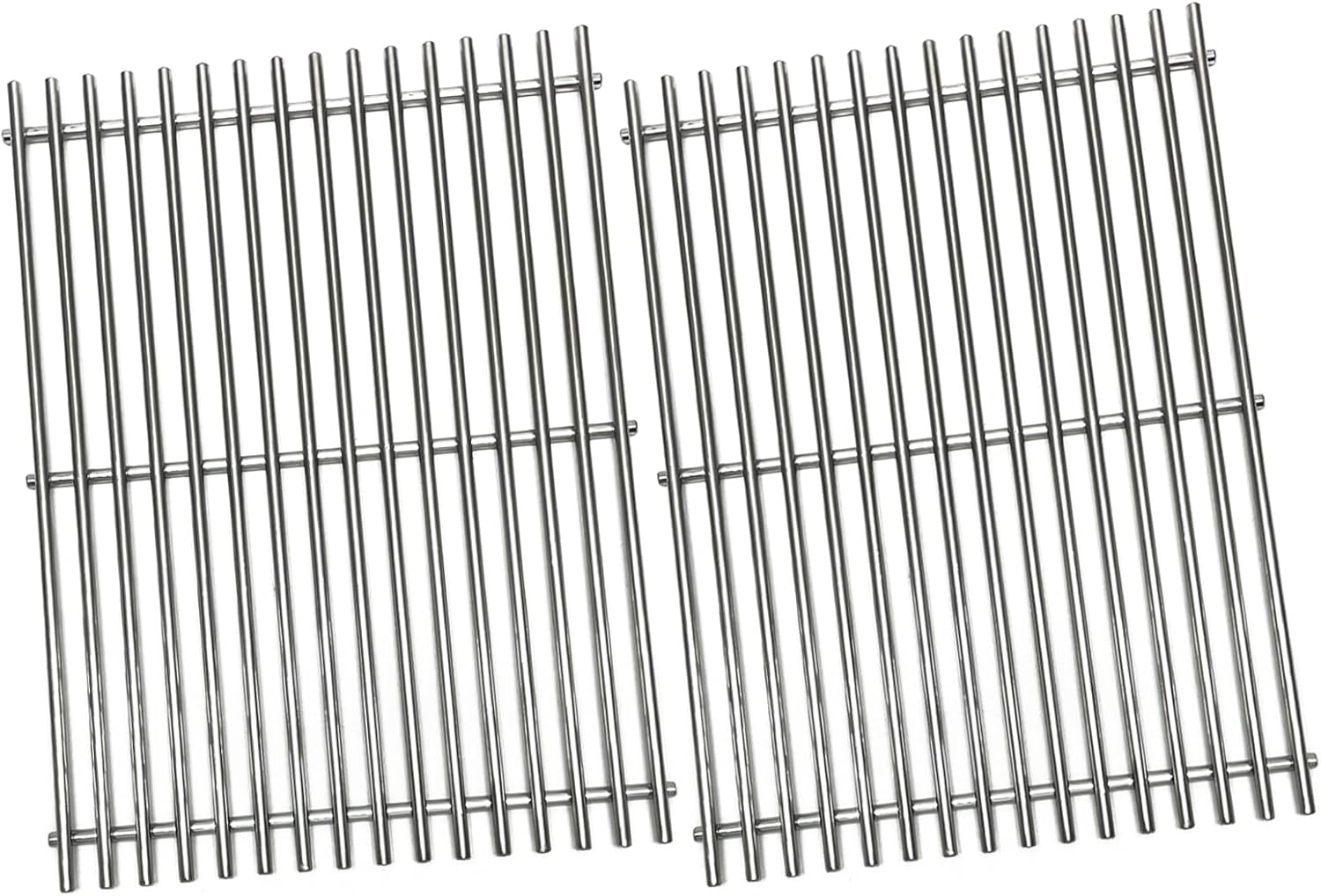 15" Stainless Steel Grid grates Replacement Parts for Weber Spirit E200 S-200 Spirit E-210 Spirit 210 S-210 Spirit 500 Genesis Silver A Gas Grills 7521 7522 7523 65904 65905