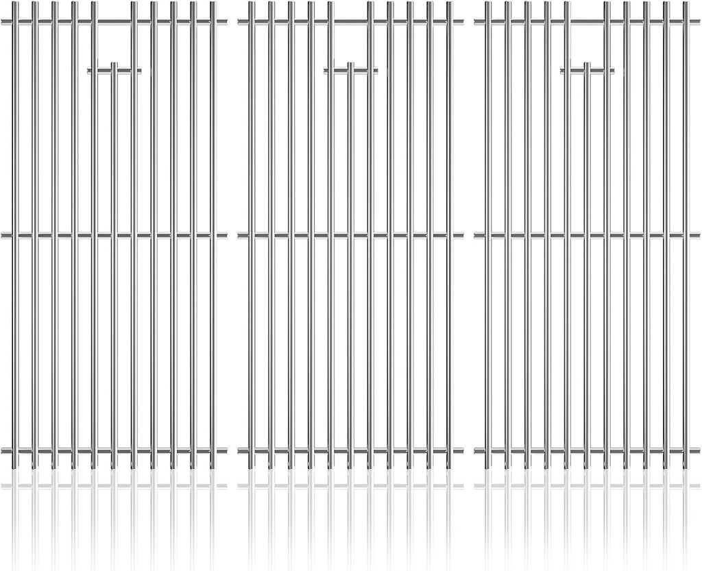16 15/16 Inch Cooking Grates for Charbroil Advantage 463343015, 463344015, 463344116, G421-0008-W1 Advantage 3 Burner Gas 2 Coal Parts 463340516, Tru Infrared 463336016 Replacement Parts