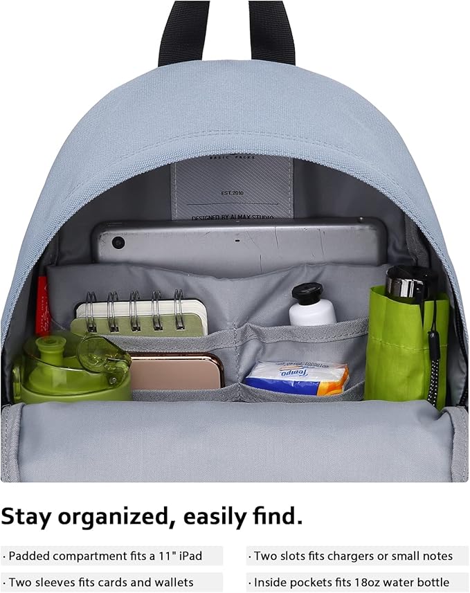 HotStyle SIMPLAY+ Mini Backpack, Multiple Colors and Patterns, 8 Litres