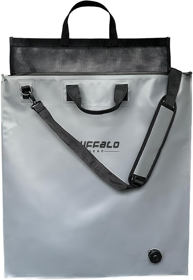 Buffalo Gear Fish Bag with Airtight Waterproof Zipper