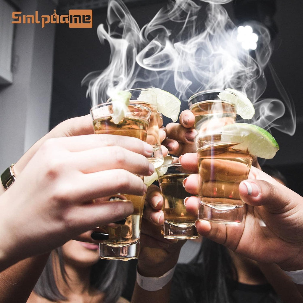 Cocktail Smoker Kit with Torch, Old Fashioned Smoker Kit for Bourbon Whiskey Drink, Smoker Infuser Kit with 4 Flavors Wood Chips, Birthday Christmas Gifts for Husband, Men, Dad (No Butane)