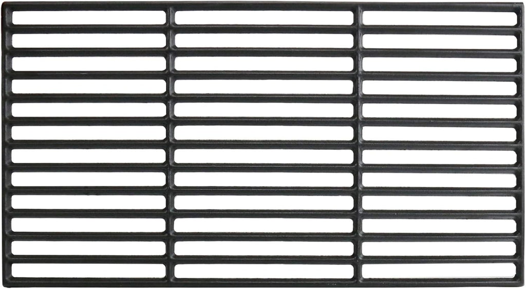 Uniflasy Cast Iron Cooking Grate for Char-Griller 1624 Smokin' Champ Charcoal Grill Horizontal Smoker Grates Replacement Parts for Chargriller Set of 3