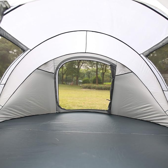 EchoSmile Camping Instant Pop Up Tent, 2/4/6/8/10 Person, Water Resistant Dome, Easy Setup for Camping Hiking and Outdoor, Portable with Carry Bag, 3 Season