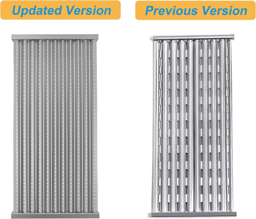18 7/16" Stamped Stainless Steel Replacement Emitter for Charbroil Commercial Tru-Infrared Prior to 2015 463246909 463241013 463243911 463241313 463241314 463247109 (3-Pack)