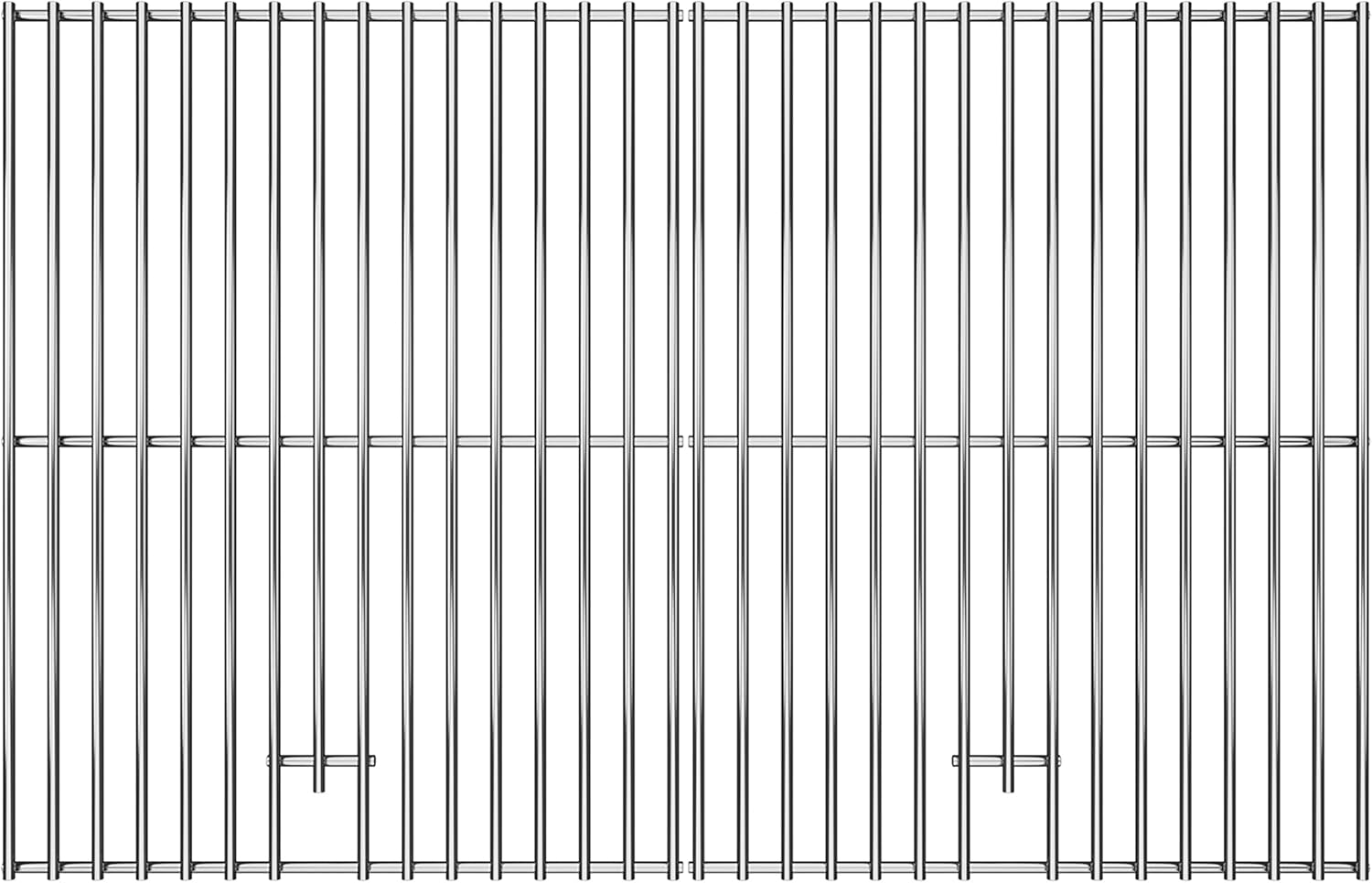 17 Inches Cooking Grates for Home Depot Nexgrill 720-0830H, 720-0830D, 720-0783E, 720-0783C, Heavy Duty Stainless Steel Grill Grate Replacement