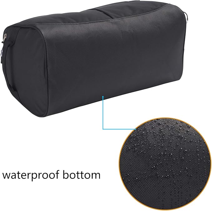 Kuston Sports Gym Bag with Shoes Compartment &Wet Pocket Gym Duffel Bag Overnight Bag for Men and Women-Black