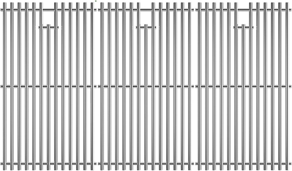 17" Stainless Steel Grill Grate for Charbroil Tru Infrared Grill Replacement Parts 463242715 463242716 463276016 466242715 466242716, Grill Replacement Parts for Nexgrill 720-0882A BHG 720-0882