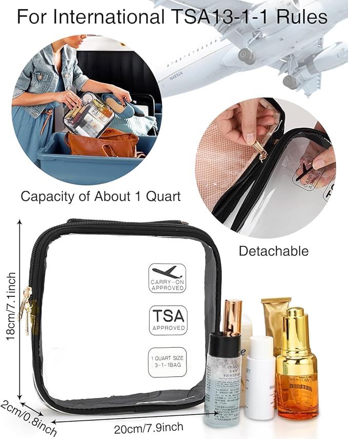 Travel Makeup Bag Hanging Toiletry Bag for Women Men TSA Approved Clear Bag Toiletries Waterproof Cosmetic Bag Toiletry Bag Travel Toiletry Organizer for Bathroom Shower, Black Diamond Grid