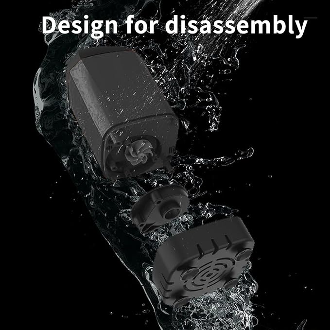 2025 Upgraded Camping Shower Kit, Portable Shower for Camping, Ultra High Pressure Outdoor Shower with LED Display, 6000mAh Lightweight 4 Mode Camping Pump for Hiking, Backpacking, RV Travel, Car, Pet