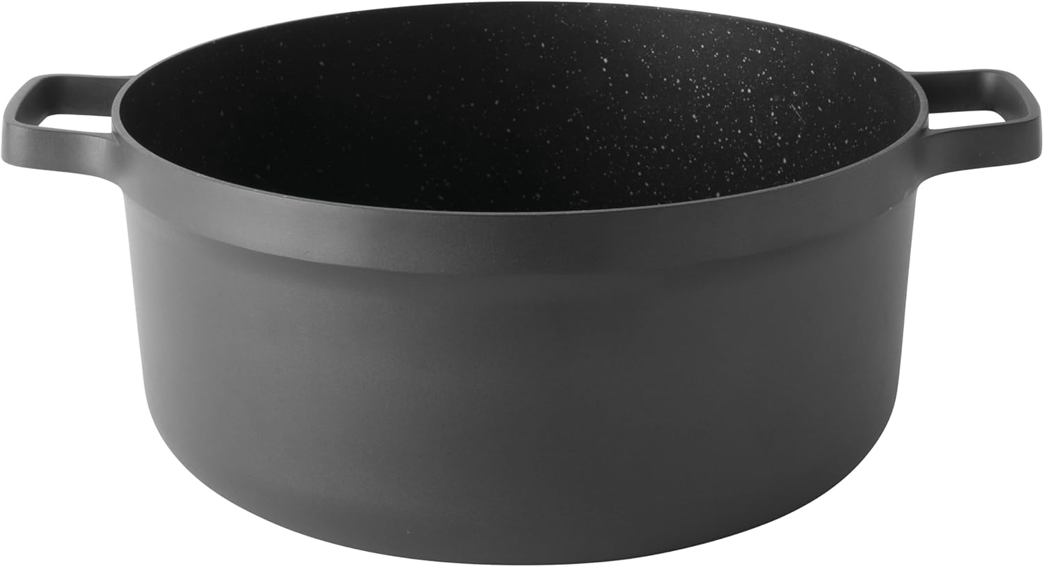 BergHOFF GEM Non-stick 11" Stockpot 7.7qt., Sturdy 2-Handle, Glass Lid, Ferno-Green, Non-Toxic PFOA-Free Coating, Ovensafe