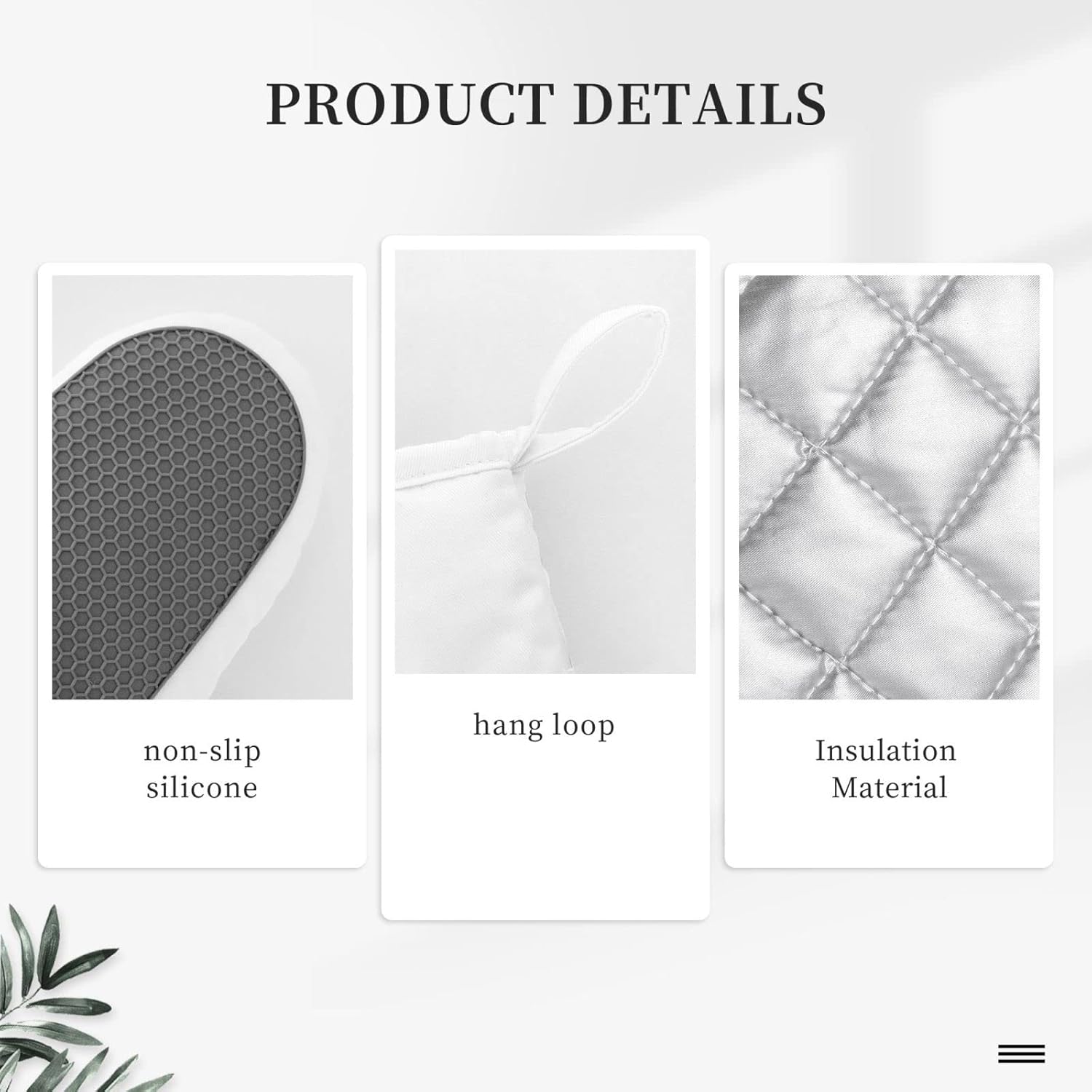 Sunflower Black White Buffalo Plaid Oven Mitts and Pot Holders Sets Silicone Yellow Floral Lumberjack Check Kitchen Mitts Potholders Heat Resistant 4Pcs Oven Gloves Hot Pads for Kitchen