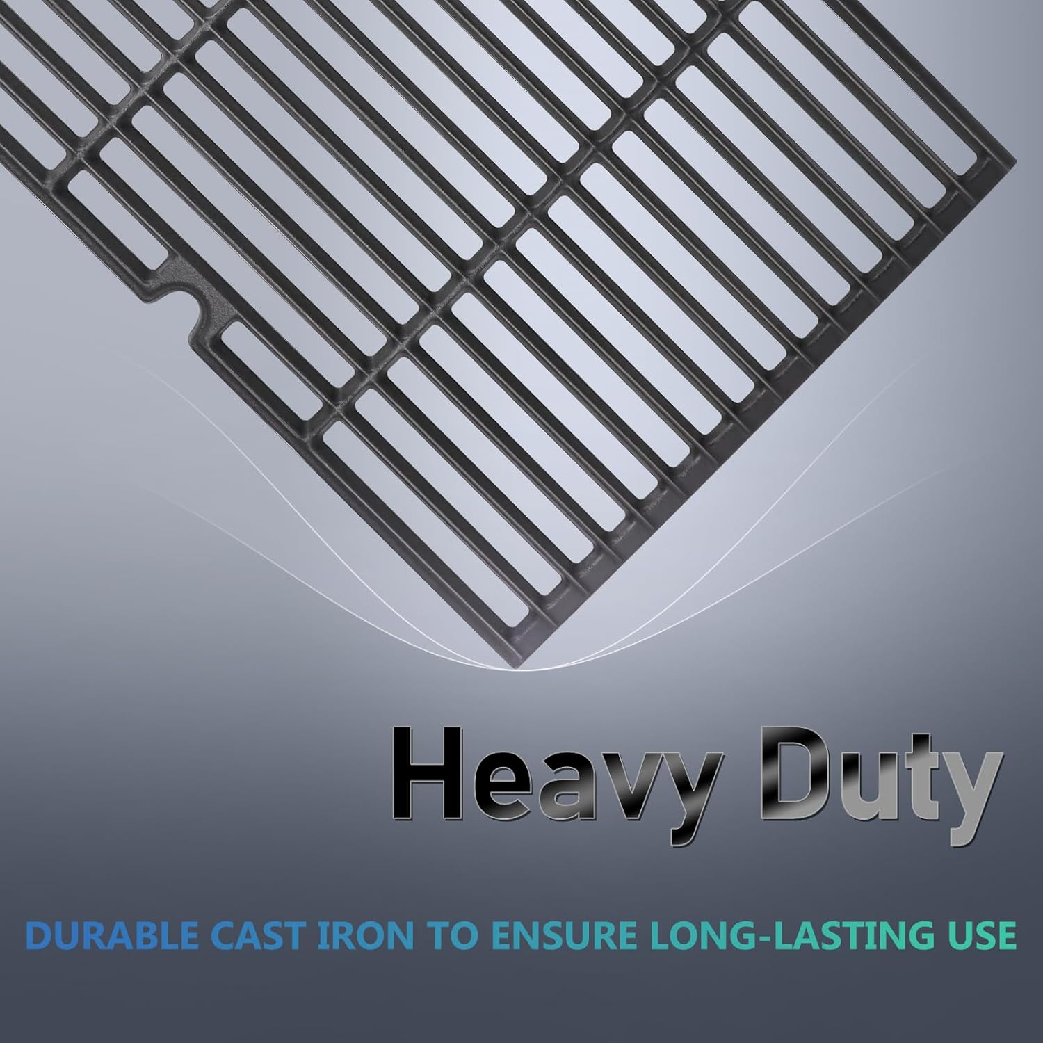 Hiorucet Grill Grates & Heat Plates for Charbroil Commercial Series 4-Burner Gas Grill Replacement Parts, Char Broil 463244011, 463247009, 463268007, 463247412, 463268008, 463268606, 463268706.