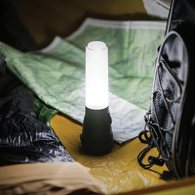 Life+Gear AR-TECH Stormproof Floating Flashlight + Lantern, Black ,200 Lumens