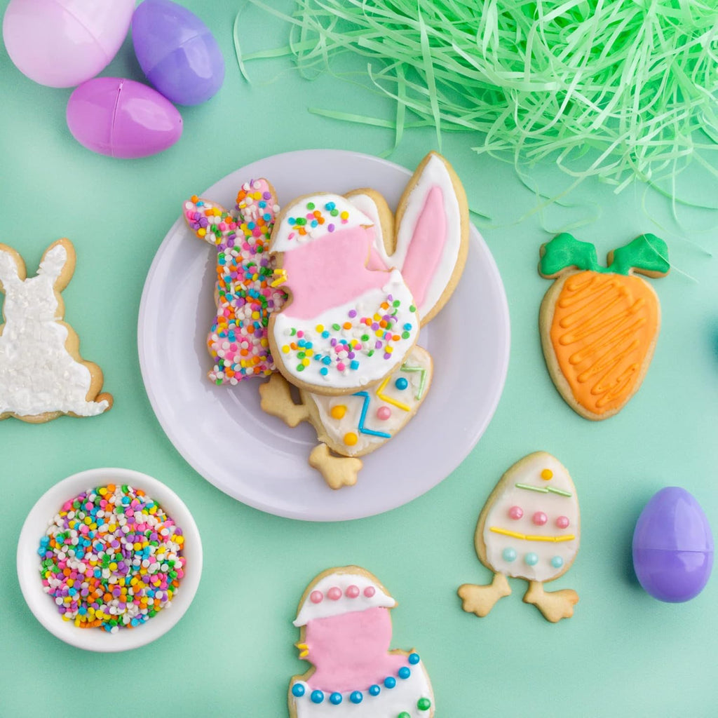 Cookie Cutter Kingdom - Cookie Cutters - Cookie Cutter Mold Perfect for Cakes Biscuits and Sandwiches (Easter 4 Pack)