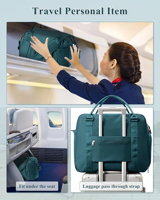 Gym Bag Womens,Travel Duffel Carry on Bag Sport Tote Bag Weekend Overnight Bag