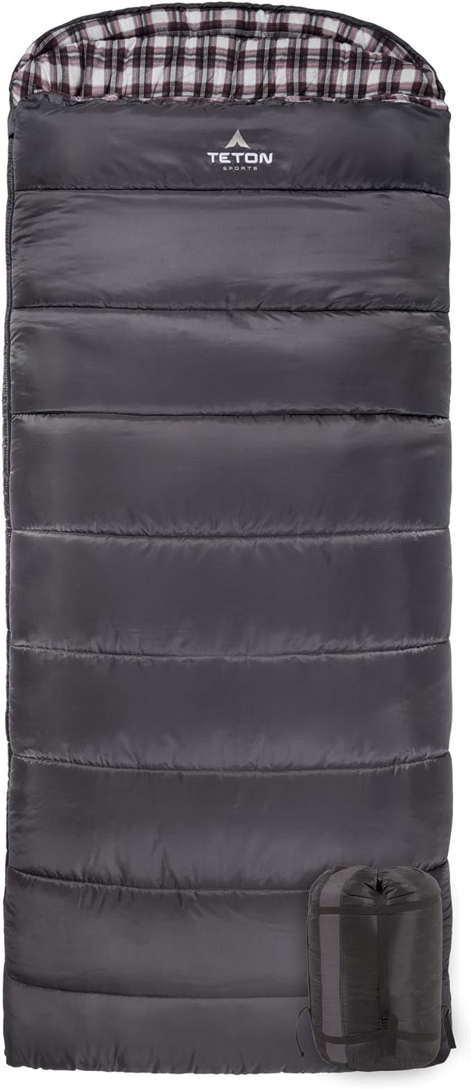 Teton Celsius Regular, -25F, 20F, 0F Degree Sleeping Bags, All Weather Bag for Adults and Kids, Camping Made Easy and Warm, Travel Sack Included