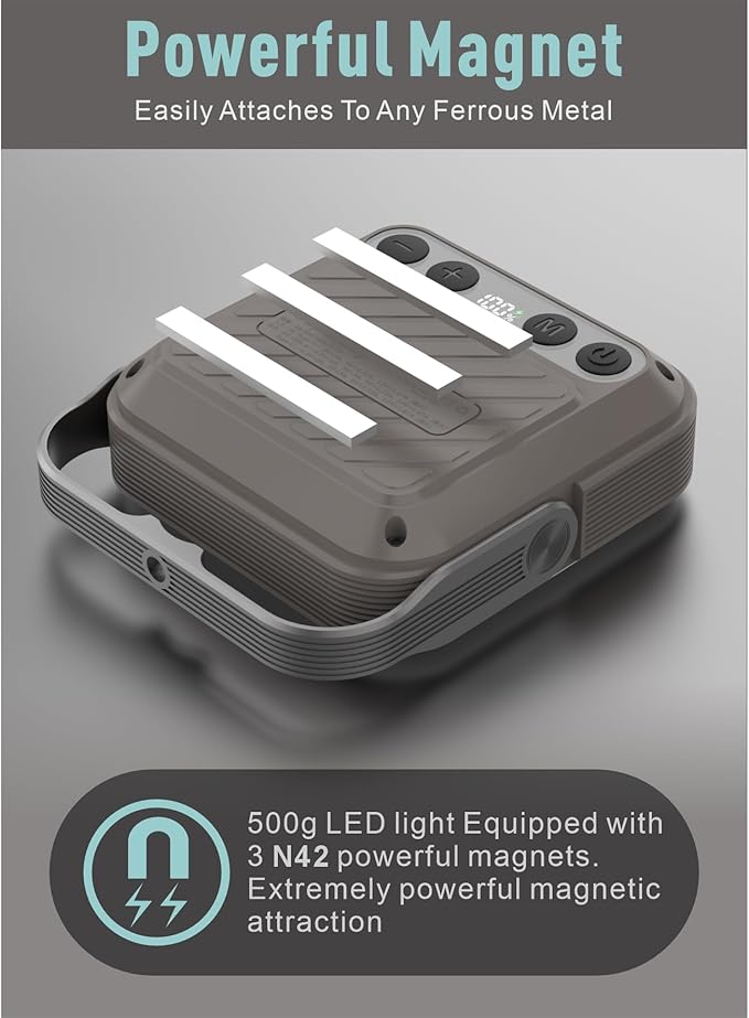 20000mAh Rechargeable LED Camping Lantern - 1600LM, QC3.0 22.5W, 4 - Color Switch, IPX5 Waterproof - Perfect for Camping, Hiking & Emergency Situations (Khaki)