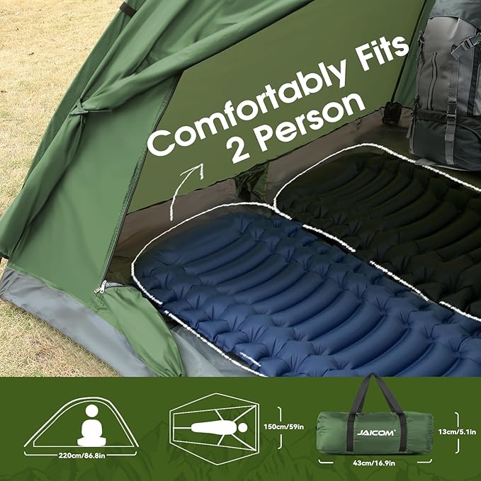 1/2/4 Person Camping Tent - Lightweight Backpacking Tent, Waterproof Windproof Easy Setup Hiking Tent, Suitable for Outdoor, Family, Camping, Hunting, Mountaineering Travel