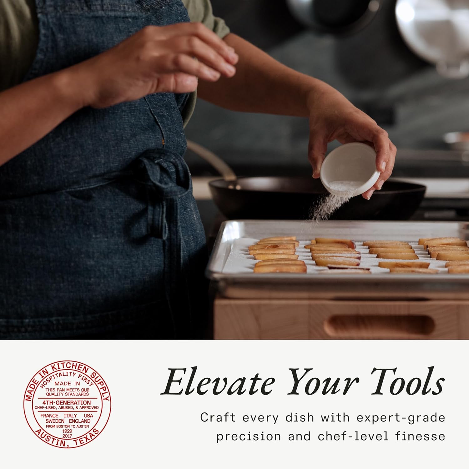 Made In Cookware - Quarter Non Stick Sheet Pan - 3004 Aluminum - Professional Bakeware