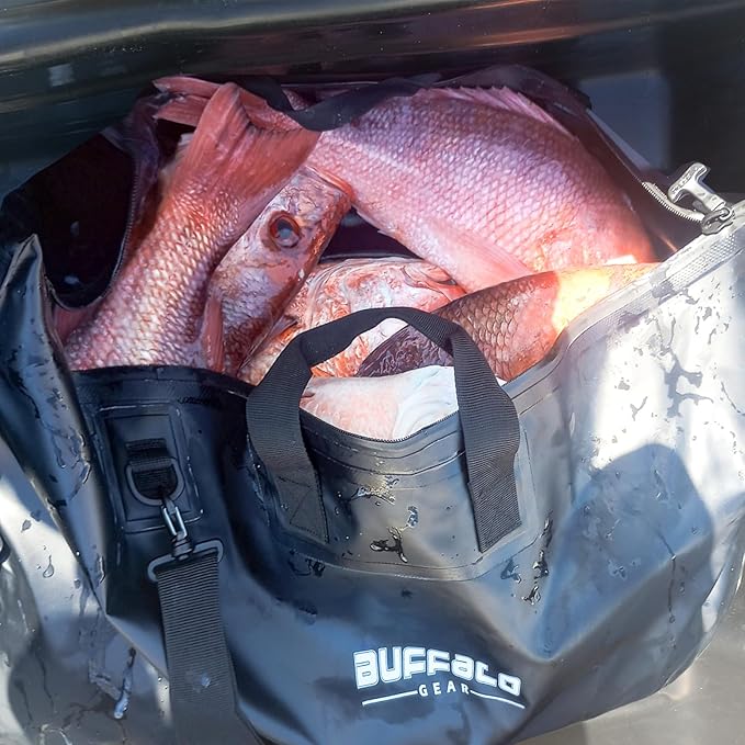 Buffalo Gear Fish Bag with Airtight Waterproof Zipper