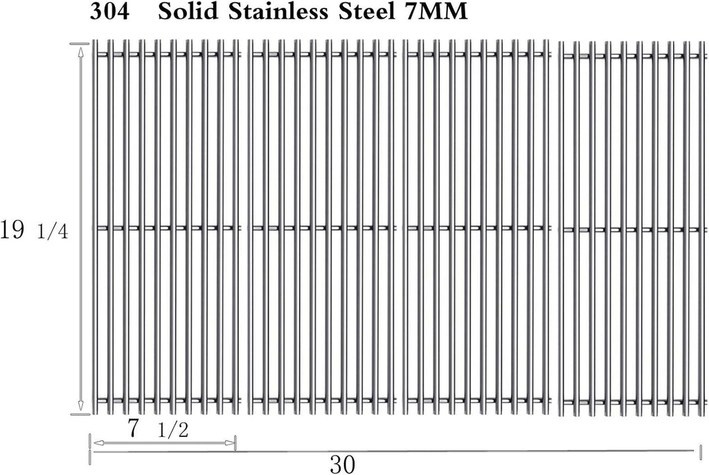 SN8264 (4-Pack) 19 1/4" Stainless Steel Cooking Grid Grates Replacement for Bull 18248 LP, 18249 NG, LP 47628, NG 47629, 57569 NG, 57568 LP, LP 62648, NG 62649 Grill