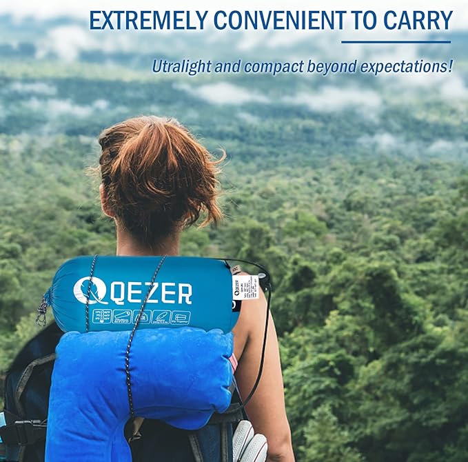 Ultralight Down Sleeping Bag for Adults with 600 Fill Power, Compact Sleeping Bag with Compression Sack for Backpacking, Hiking and Camping