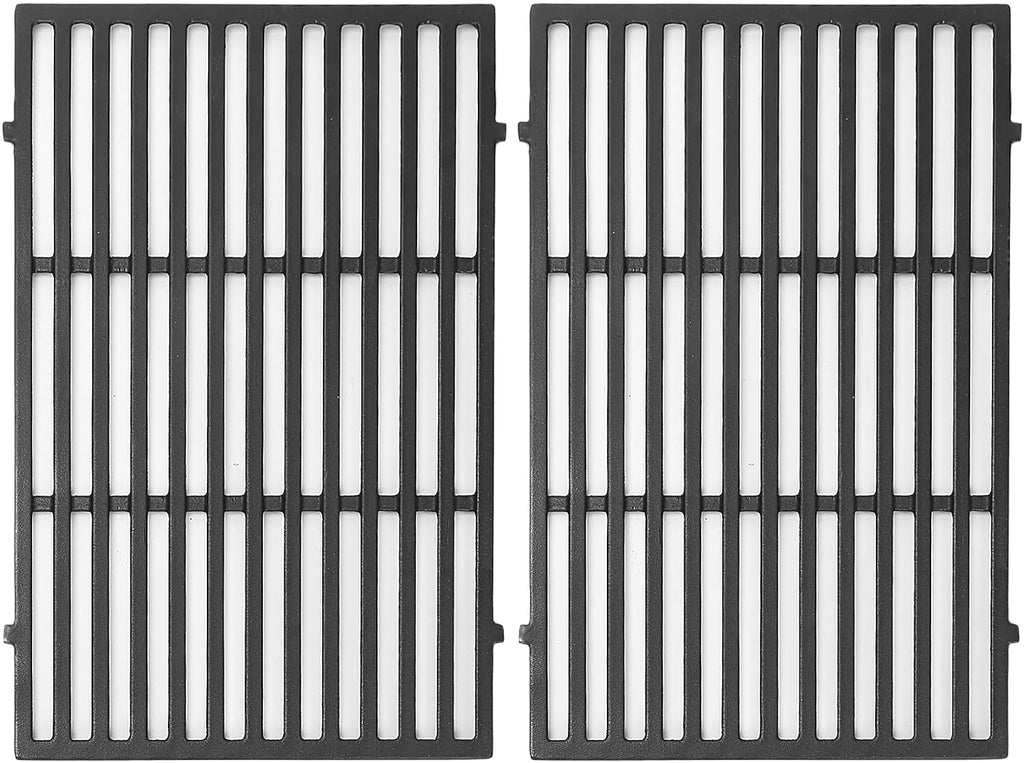 Uniflasy 19.5" Grill Parts for Weber Genesis Grill Grates for Weber Genesis 300 Series E310 E320 E330 S310 S320 S330 EP310 Cast Iron Cooking Grates Replacement for Parts 7524 7528