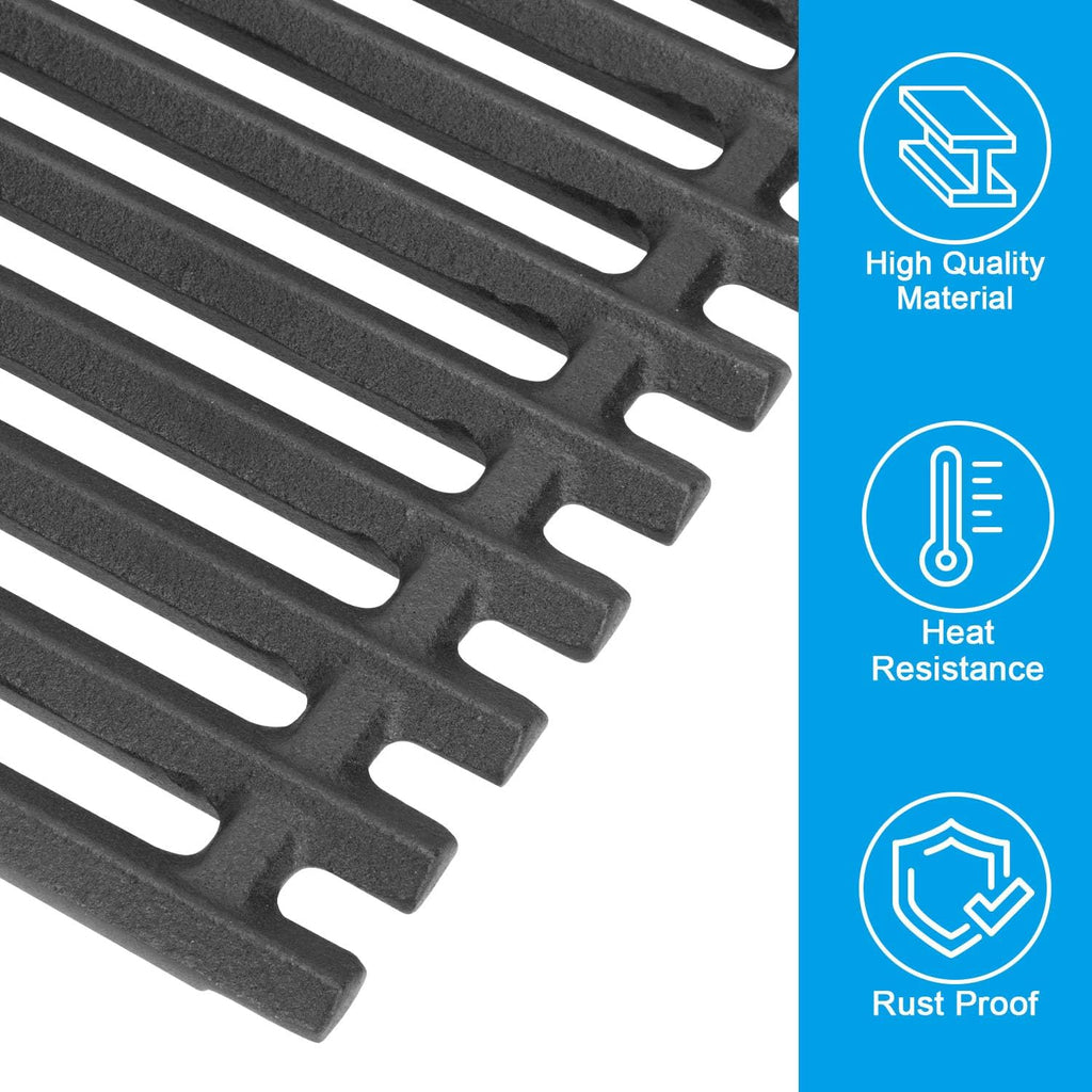 Cast Iron Grill Grates and Emitter Plates for Charbroil TRU-Infrared 463644220 463632320 463642316 463675016 463644220 463245518 463675016P1 463642316 463644220 G362-2100-W1, G369-0030-W2