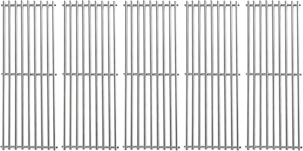 17-3/8” Stainless Steel 5 Grid Grates for Broil King Baron 540,590 590-S,Huntington 6133-84, 6133-87 6130-54, 6130-57 Broil-Mate 7130-64, 7133-64 Sterling 5130-54, 5130-64 Gas Grill