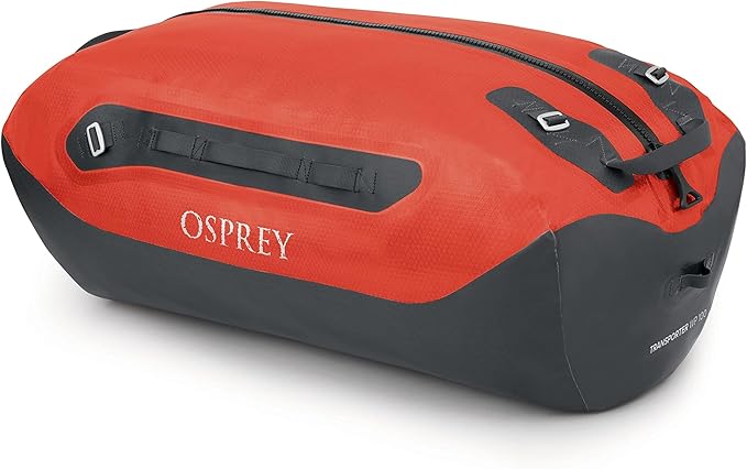 Osprey Transporter Waterproof 100L Duffel Bag, Mars Orange