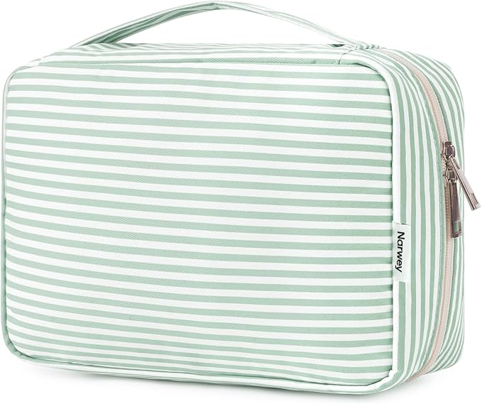 Narwey Hanging Travel Toiletry Bag Cosmetic Make up Organizer for Women and Girls Waterproof