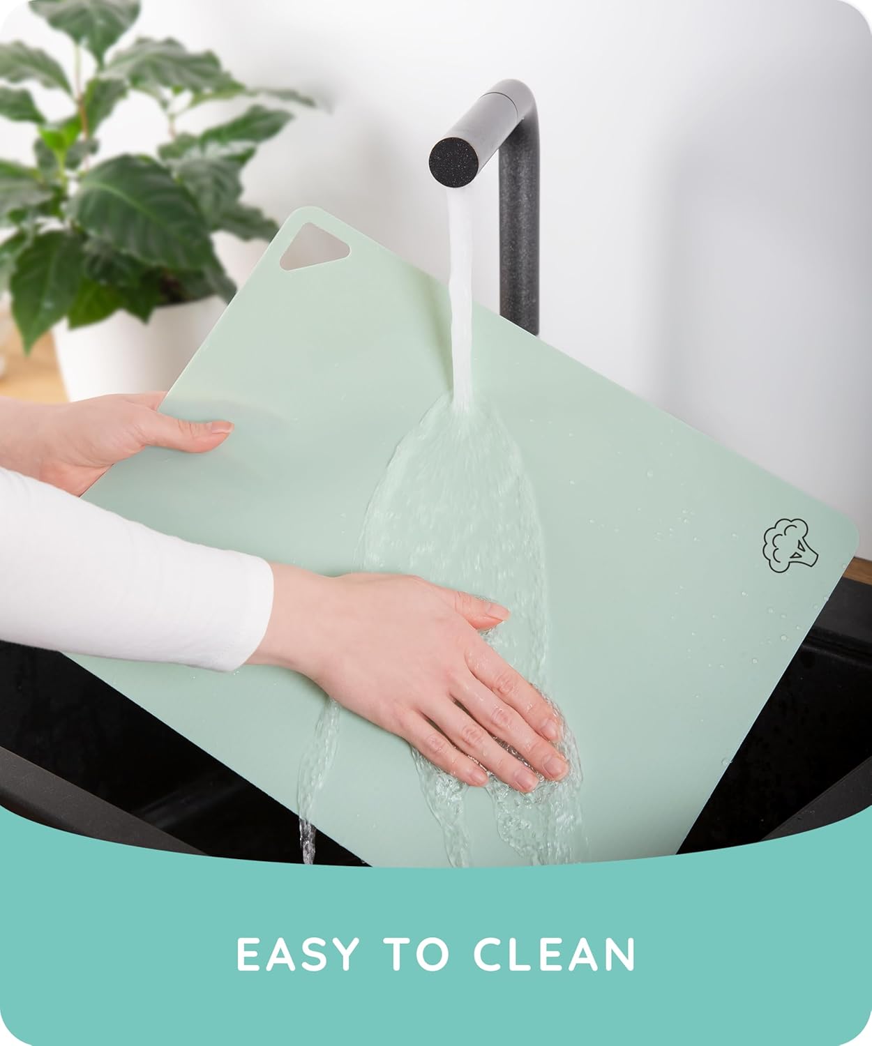 July Home Cutting Board Alternative for Kitchen - Extra Thick Flexible Plastic Cutting Board Set of 3, Non-Slip, BPA-Free, Easy to Clean, Colored Cutting Mats for Cooking, Durable Chopping Sheets