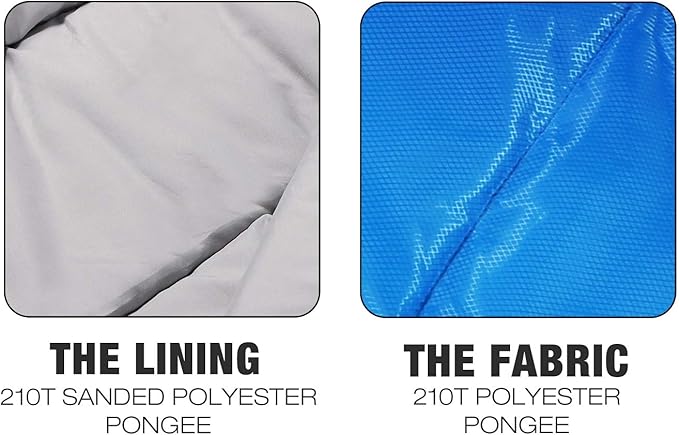 REDCAMP Kids Mummy Sleeping Bag for Camping, 3 Season Cold Weather Sleeping Bag Fit Boys,Girls & Teens, Blue/Rose Red