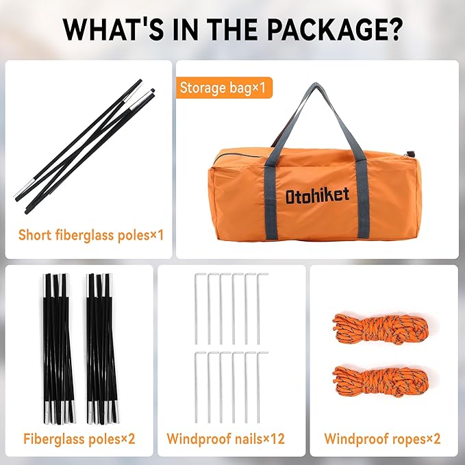 Backpacking Camping Tent Lightweight Portable Waterproof with Carrying Bag for Outdoor Summer Beach