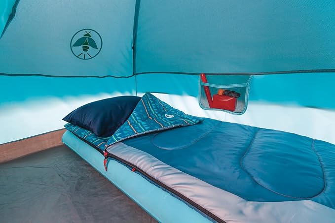 Coleman Kids Wonder Lake Tent, 2-Person Glow-in-The-Dark Tent for Campsite, Backyard, or Indoor Use, Sets Up in About 10 Minutes, Rainfly Included