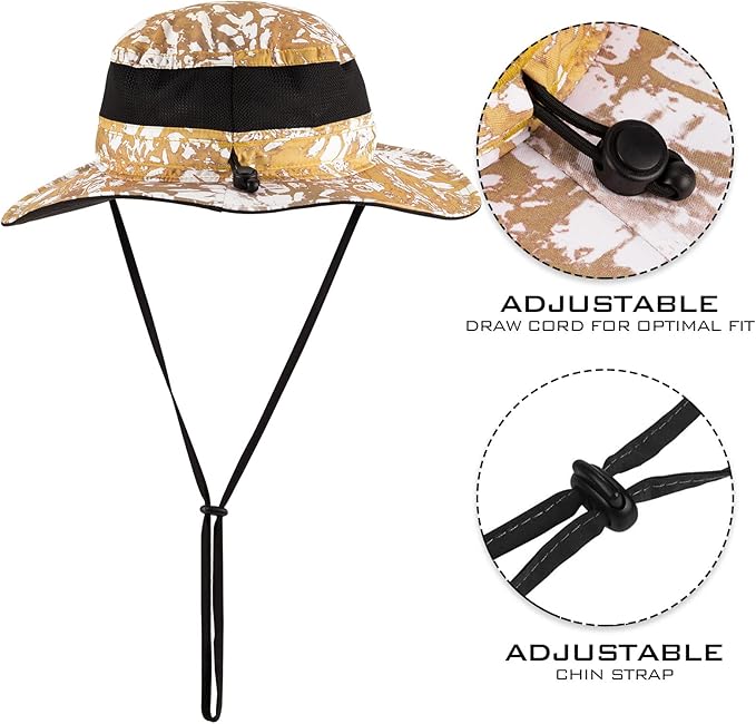 KastKing Sol Armis UPF 50 Boonie Hat - Sun Protection, Fishing, Beach & Hiking, Paddling, Rowing, Kayaking
