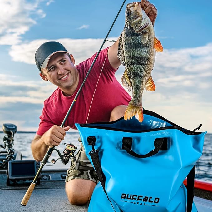 Buffalo Gear Fish Bag with Airtight Waterproof Zipper