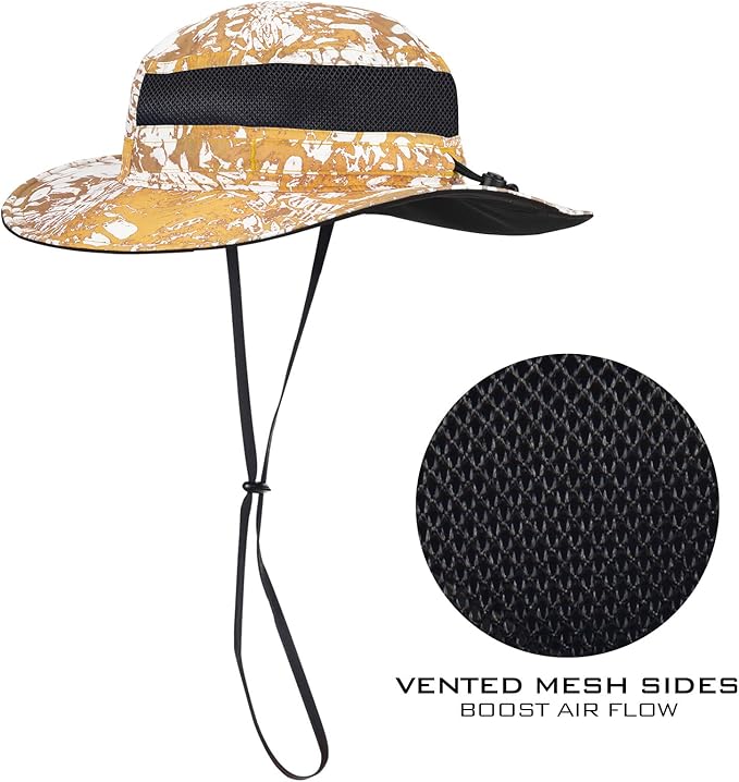 KastKing Sol Armis UPF 50 Boonie Hat - Sun Protection, Fishing, Beach & Hiking, Paddling, Rowing, Kayaking
