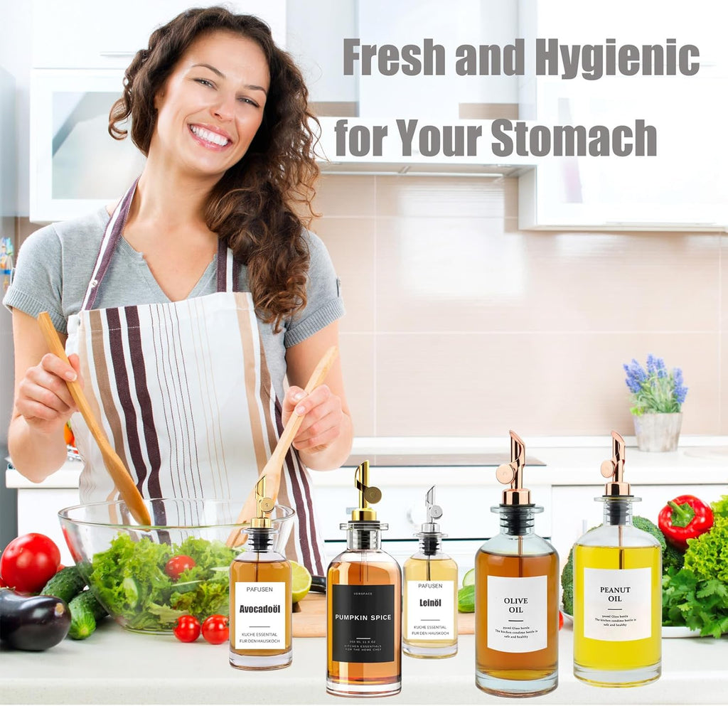 Pafuen Auto Liquor Pour Spout (4, Gold)