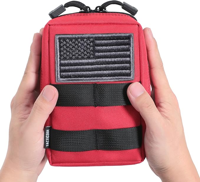 2 Pack Molle Pouches - Tactical Compact Water-Resistant EDC Pouch