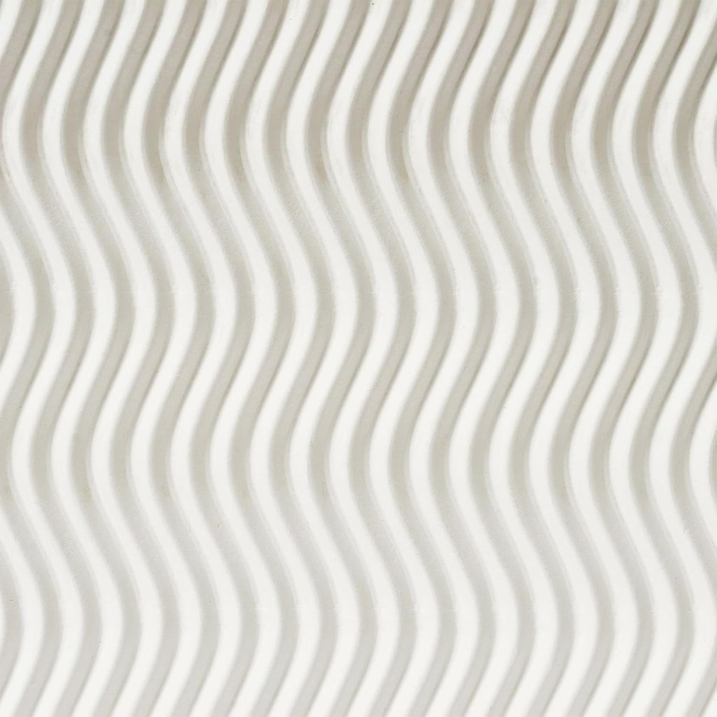 LA JOLIE MUSE Fluted Cardboard Storage Baskets with Leather-Like Lids, Paper Boxes Decorative Tray, Modern Basket Organizer Bins for Organizing,Eggshell White