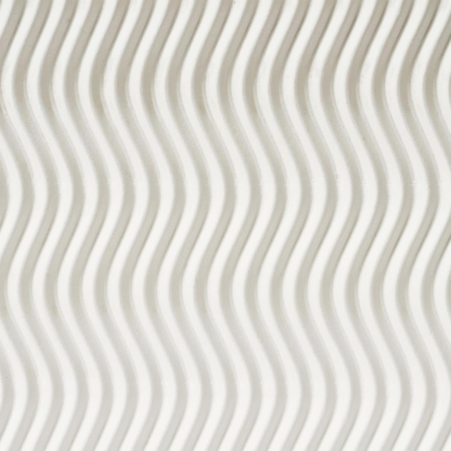 LA JOLIE MUSE Fluted Cardboard Storage Baskets with Leather-Like Lids, Paper Boxes Decorative Tray, Modern Basket Organizer Bins for Organizing,Eggshell White