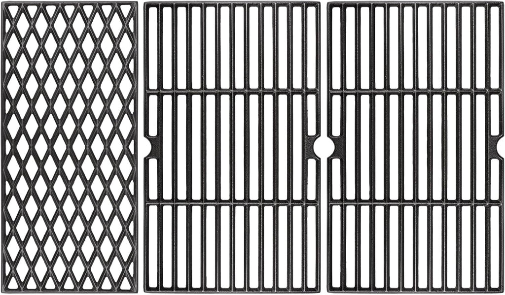 Uniflasy Cast Iron Cooking Grates for Dynaglo 4 Burner DGH450CRP DGH450CRP-D DGF493BNP, 5 Burner DGH474CRP DGH485CRP, Dyna-glo Grill Grate Replacement Part, 70-01-911 70-02-614 Grill Grate