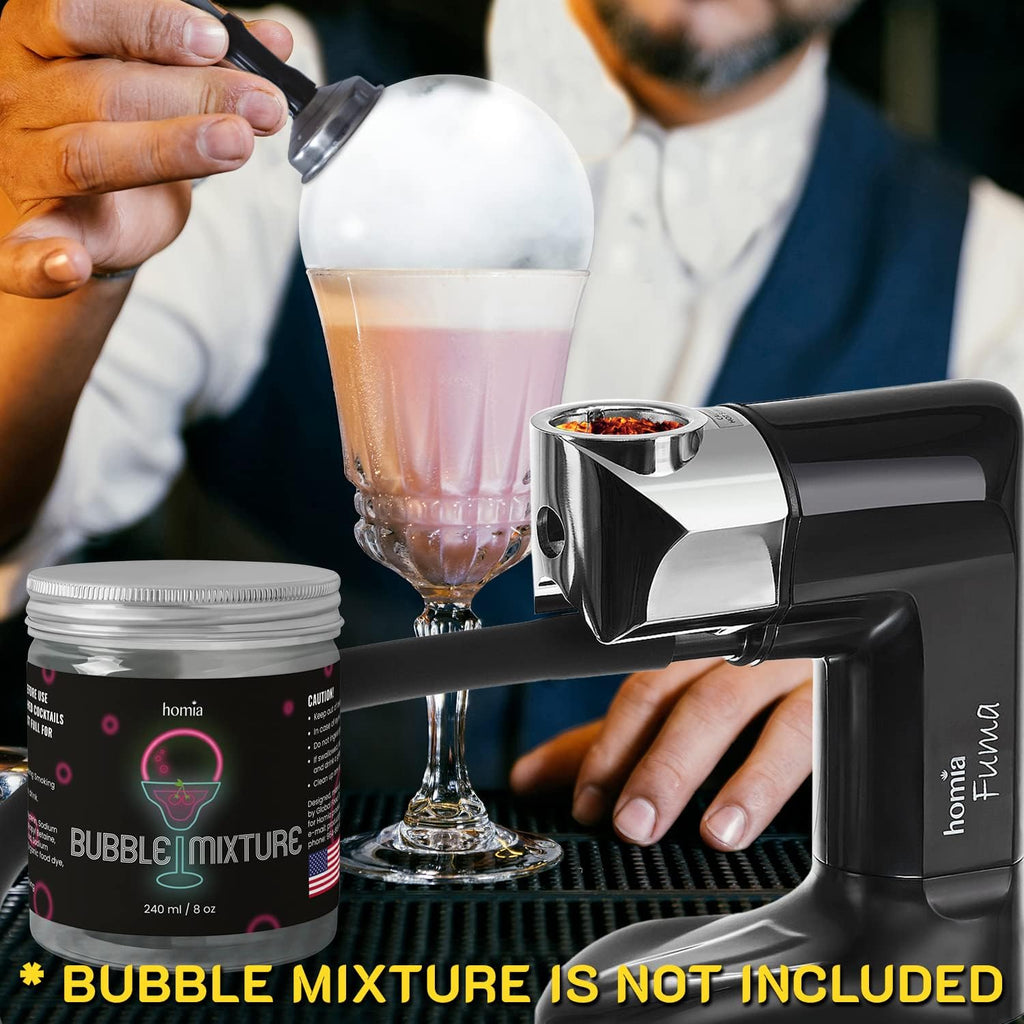 Cocktail Smoker Kit - Whiskey Smoker Kit - Smoke Infuser - Extended Kit, 14 PCS, Smoker Machine with Accessories and Wood Chips - Indoor Smoker - Gift for Men