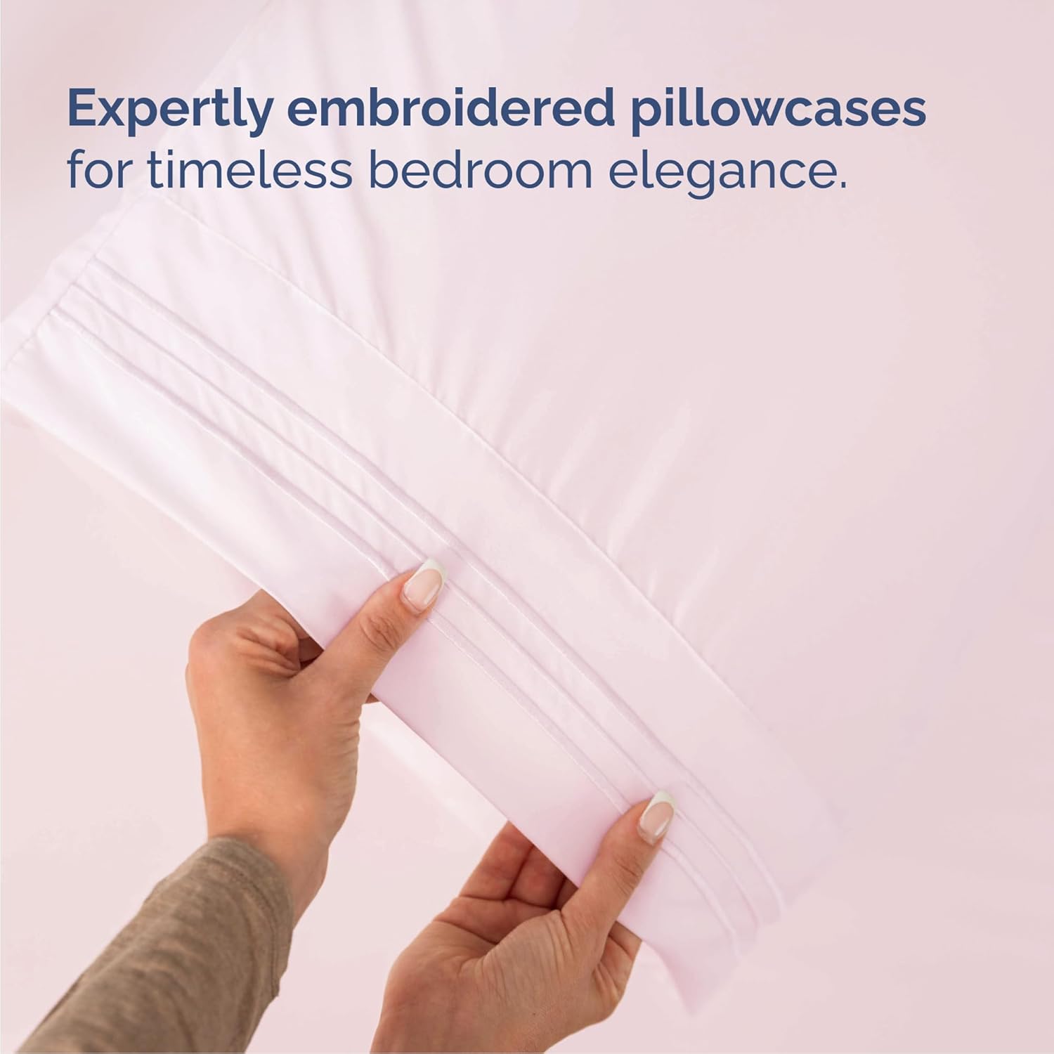 Cal King Size 4 Piece Sheet Set - Comfy Breathable & Cooling Bed Sheets Set - Hotel Luxury Bedding for Women, Men, Kids, Teens, Boys & Girls - Deep Pockets and Wrinkle Free - Oeko-Tex - Lavender Pink